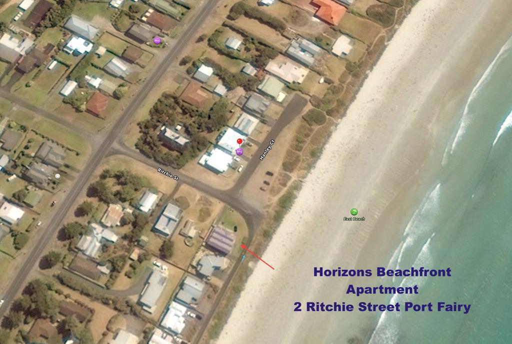 Horizons Beachfront Apartment Port Fairy Eksteriør billede